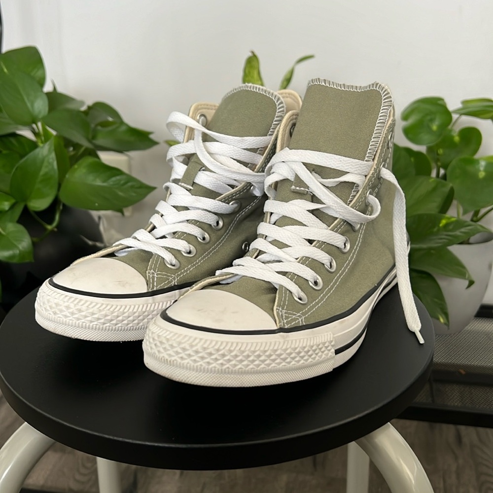 Jade Stone Green Converse